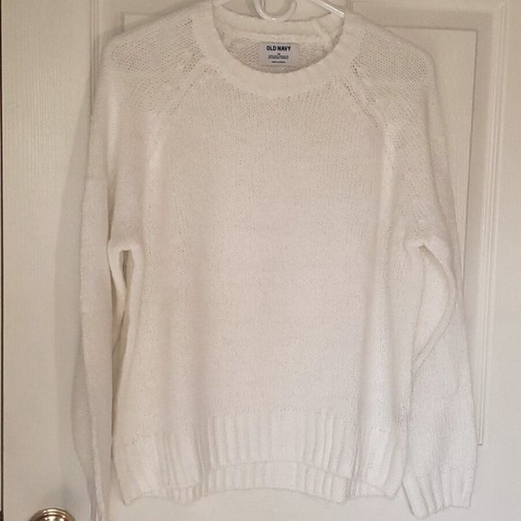 NWOT - Old Navy Women's Knit Cream Sweater XS - Picture 1 of 4